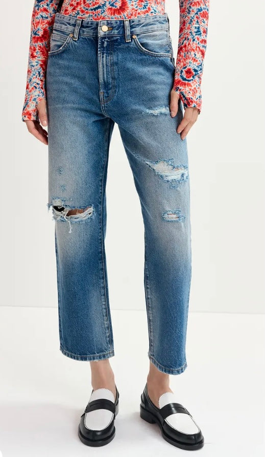 Essentiel Antwerp Distressed Boyfriend Jeans