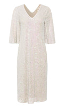 Load image into Gallery viewer, RDF Champagne Sequin Dress
