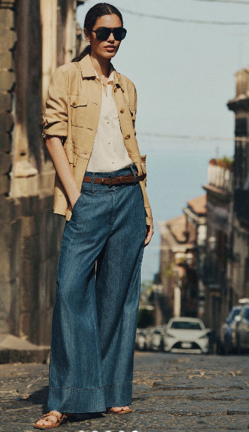 PennyBlack Camel Safari Style Fluid Jacket