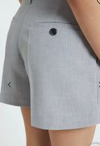 Otto’dame Dove Grey Suit Shorts