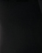 Essentiel Antwerp Black Jersey  with  Asymmetrical Neckline