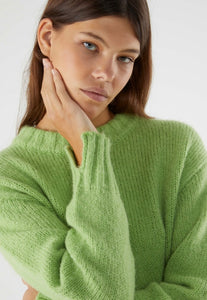 Compania Green Chunky Knit Sweater
