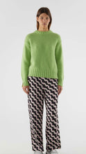 Load image into Gallery viewer, Compania Green Chunky Knit Sweater
