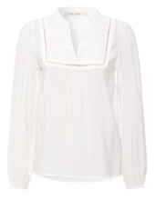 Load image into Gallery viewer, RDF White Drea Blouse with Pintuck Detailing
