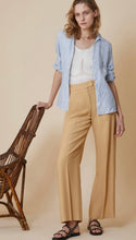 Load image into Gallery viewer, PennyBlack Camel Wide Leg Fluid Trousers
