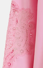 Load image into Gallery viewer, Essentiel Antwerp Pink Cotton Shirt with Embroidery Anglaise Appliqué
