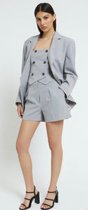 Otto’dame Dove Grey Suit Shorts