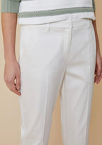 PennyBlack White Slim Fit Trouser