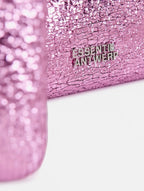 Essentiel Antwerp Pink Metallic Shopper Bag
