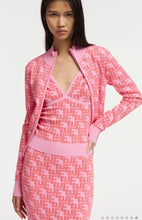 Load image into Gallery viewer, Essentiel Antwerp Pink Jacquard Zippy Jacket
