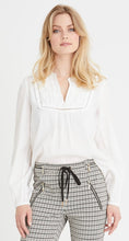 Load image into Gallery viewer, RDF White Drea Blouse with Pintuck Detailing
