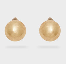 Load image into Gallery viewer, Nali Gold Sphere Clip-On Earrings
