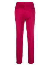 Load image into Gallery viewer, Scotch &amp; Soda straight-leg tailored raspberry pink trousers
