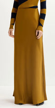 Load image into Gallery viewer, Essentiel Antwerp Bronze Maxi Satin Slip Skirt
