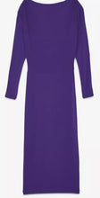 Load image into Gallery viewer, Ottod’Ame Purple Jersey   Long Dress
