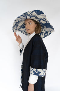 Beatrice B Abstract Print Hat