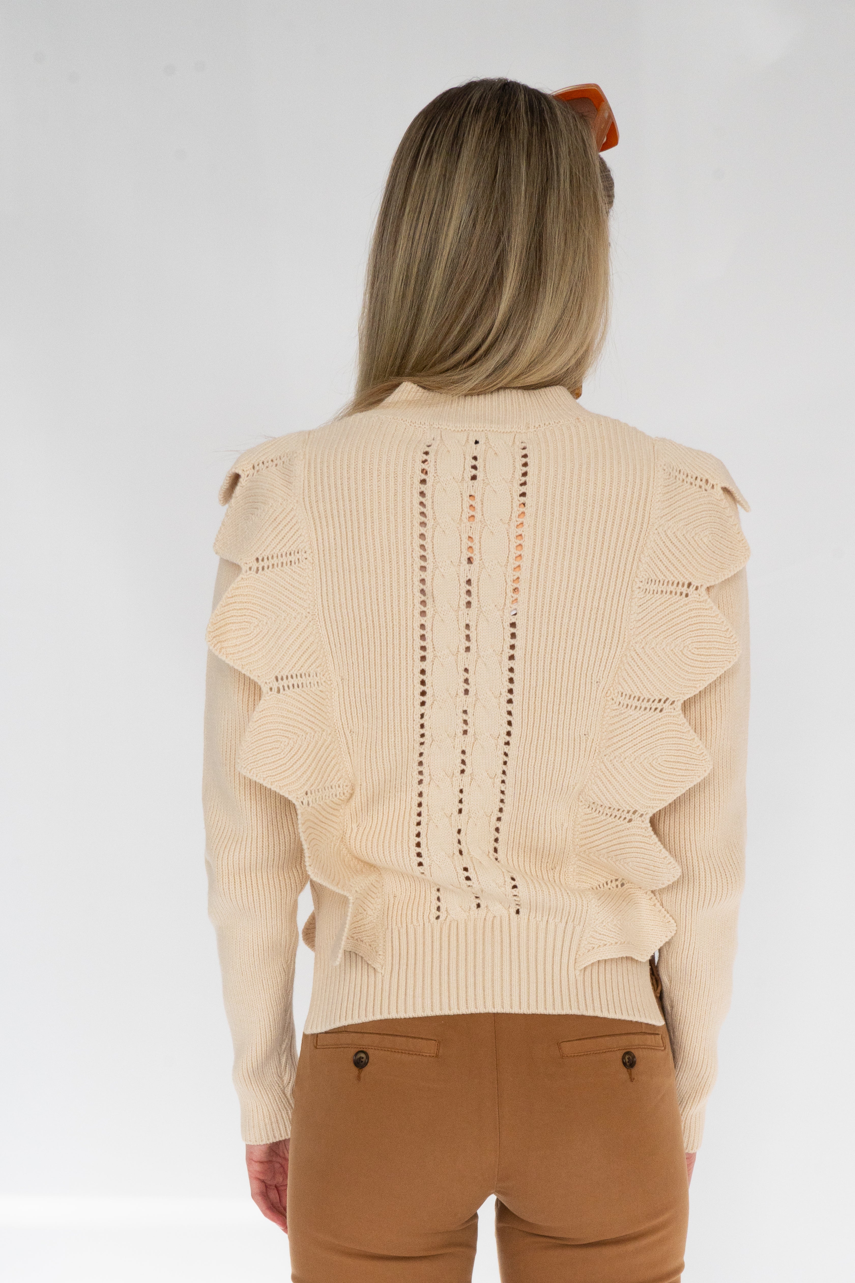 Reiko Tobacco Classic French Chino Trousers