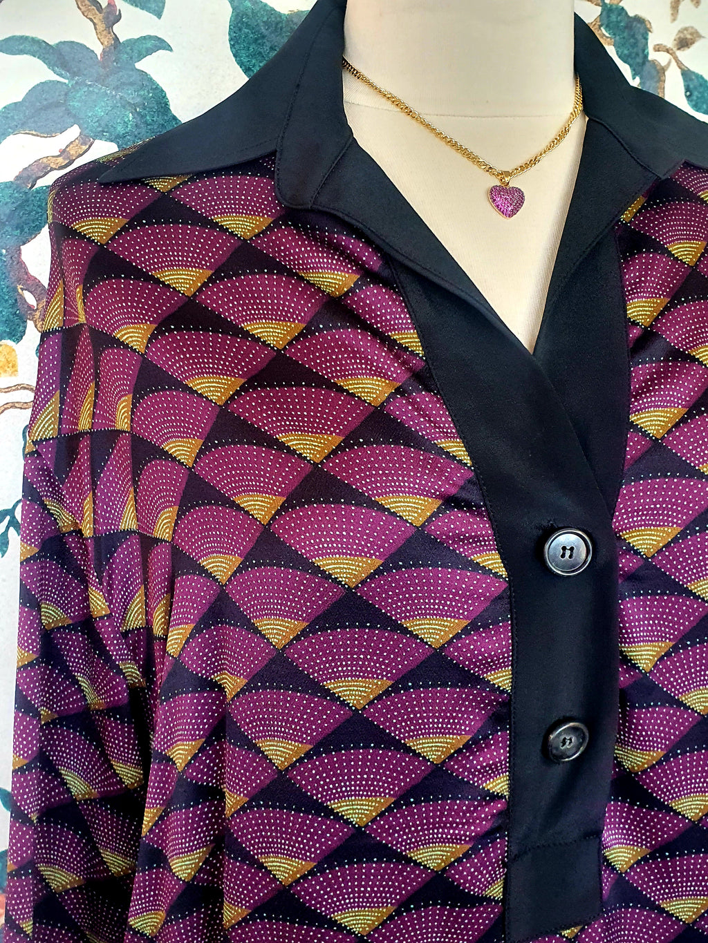 Ottodame Art Deco Print Shirt