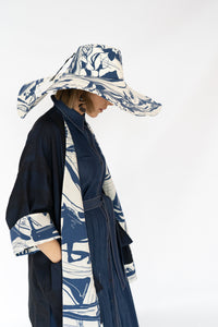 Beatrice B Abstract Print Hat