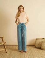 Reiko Wide Leg Retro Jeans