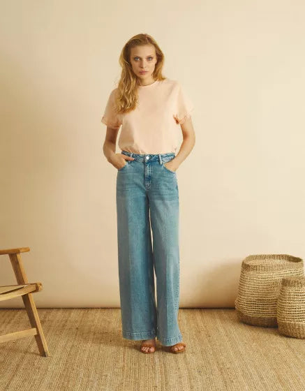 Reiko Wide Leg Retro Jeans