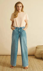 Reiko Wide Leg Retro Jeans