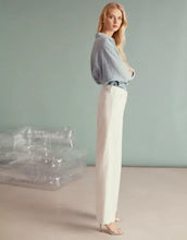 Load image into Gallery viewer, Reiko White Wide Leg Jeans
