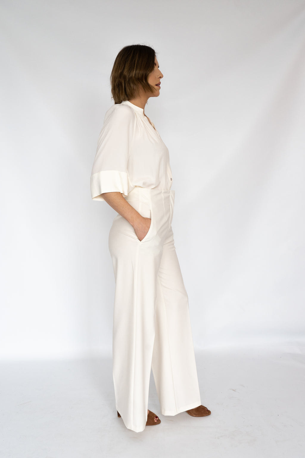 Beatrice B High Waist Trousers