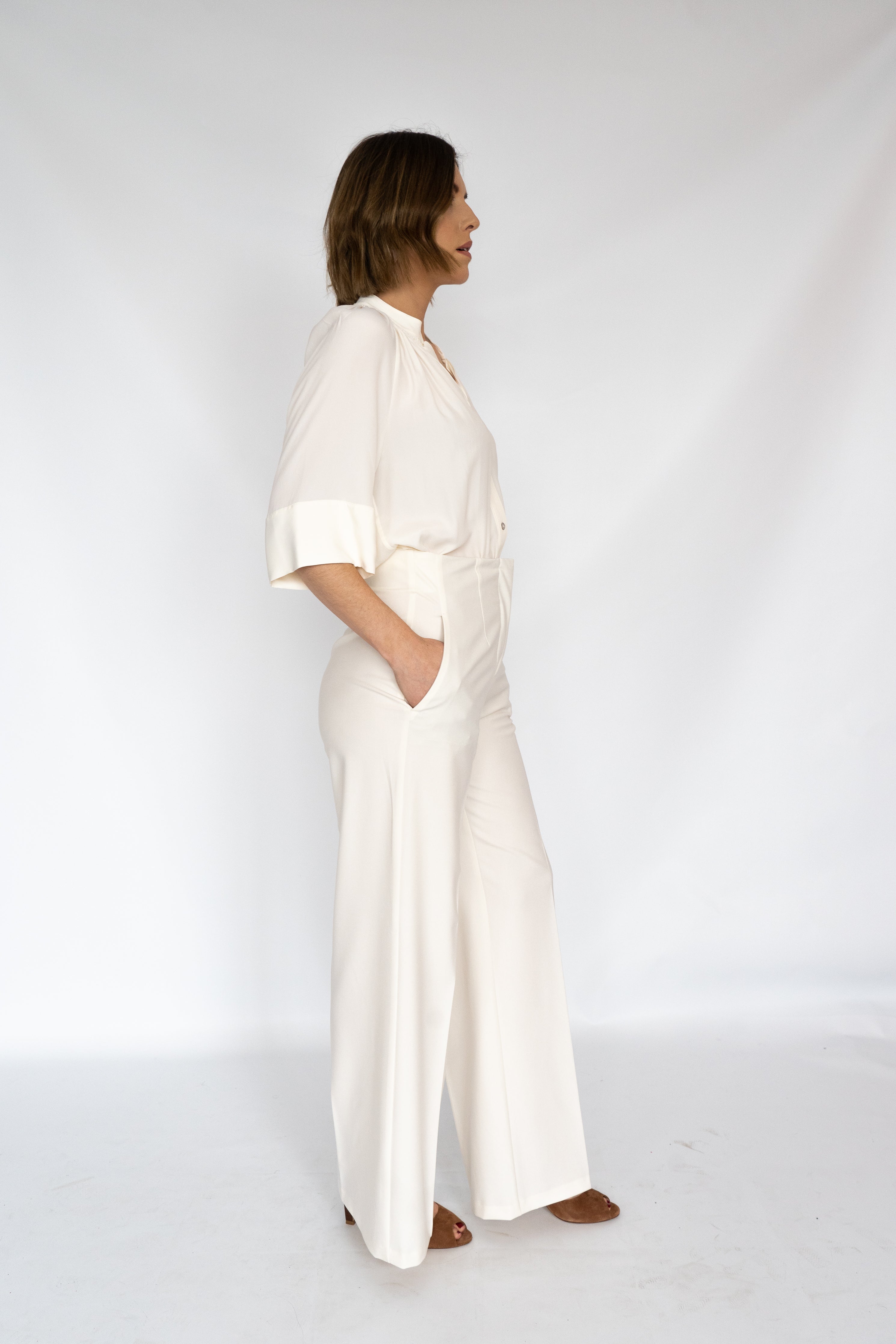 Beatrice B High Waist Trousers