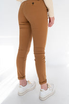 Reiko Tobacco Classic French Chino Trousers