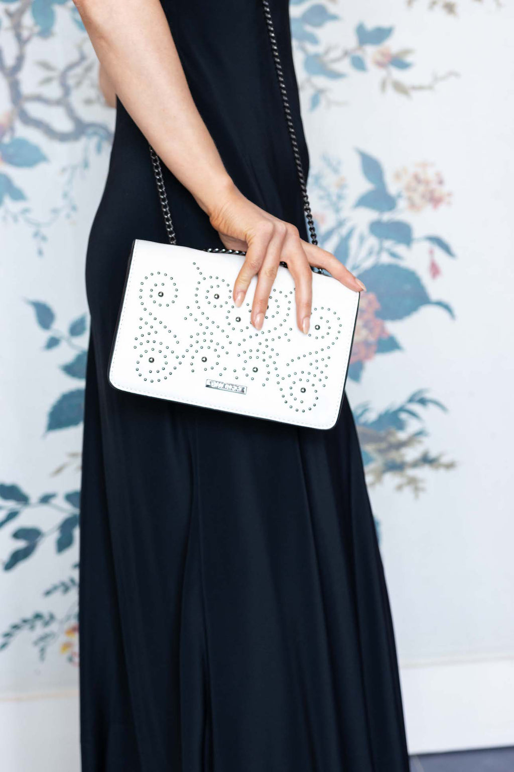 Bulaggi Black Shoulder Bag with Studs