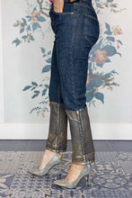 Load image into Gallery viewer, Ottodame Denims with Gold Leg
