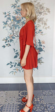 Load image into Gallery viewer, Ottod’Ame Desert Red Chiffon Playsuit
