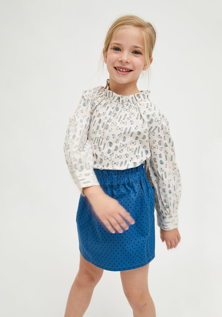CF mini Girls polka dot Skirt
