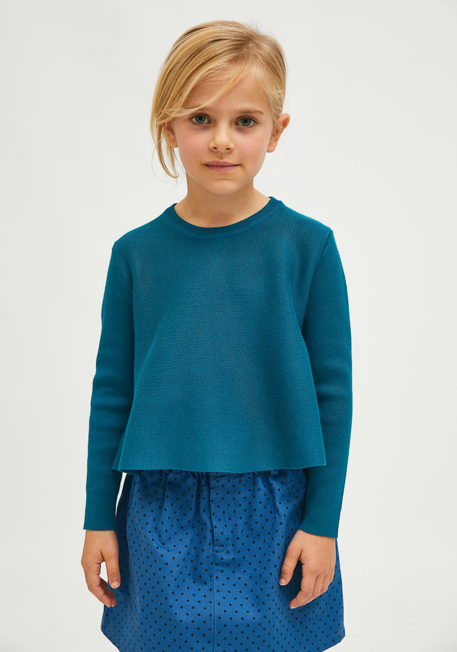 CF Mini Kids Teal swing Jumper
