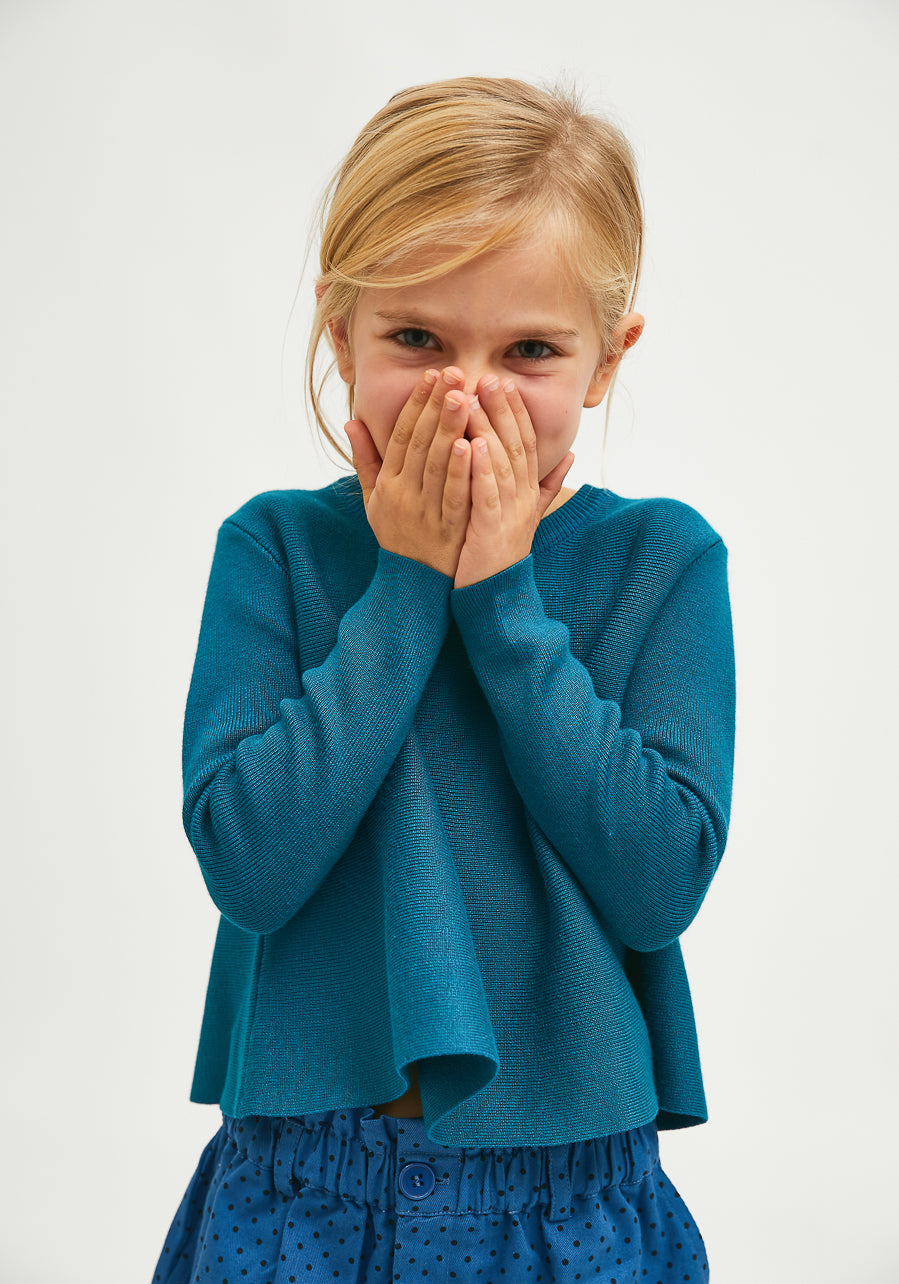 CF Mini Kids Teal swing Jumper