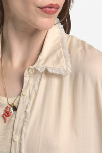 Ottod'ame Cotton midi chemisier