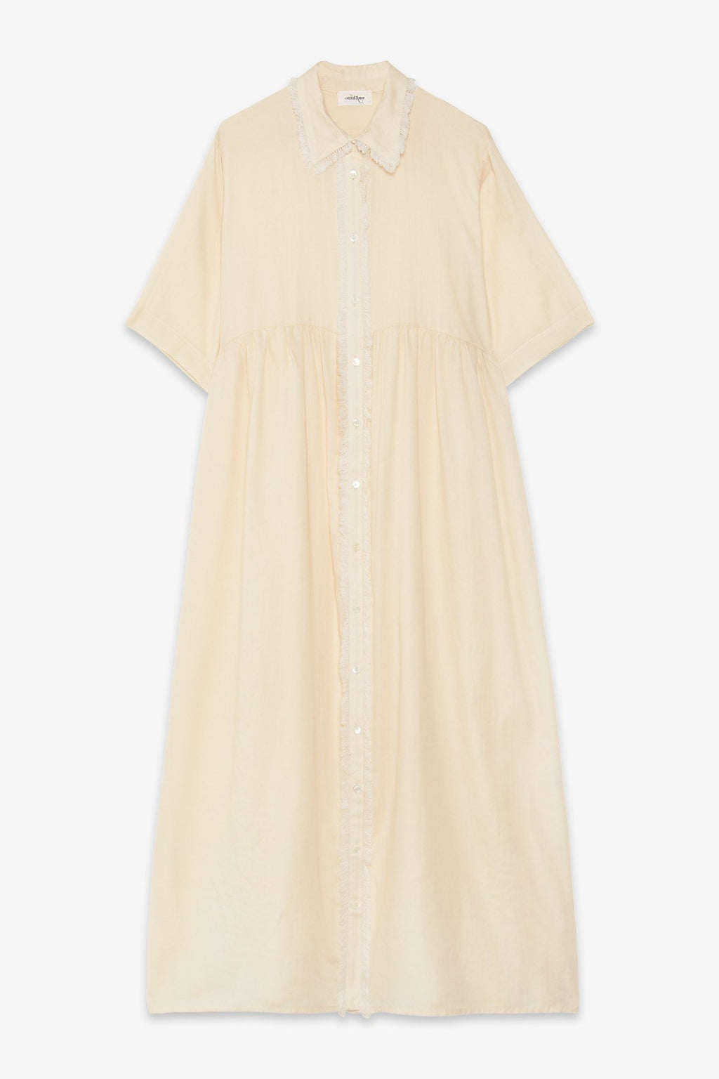 Ottod'ame Cotton midi chemisier