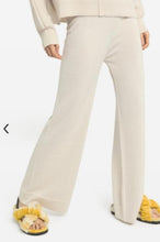 Load image into Gallery viewer, Ottodame Cream Wool Wide Leg Trousers
