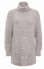 RDF Light Grey Alpaca Wool Jumper