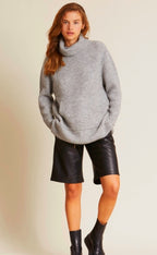 RDF Light Grey Alpaca Wool Jumper