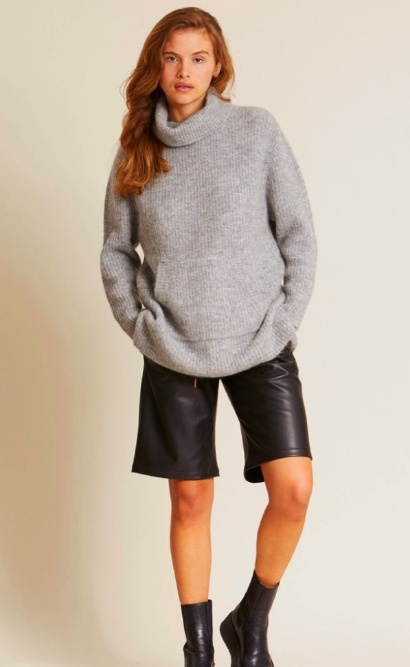 RDF Light Grey Alpaca Wool Jumper