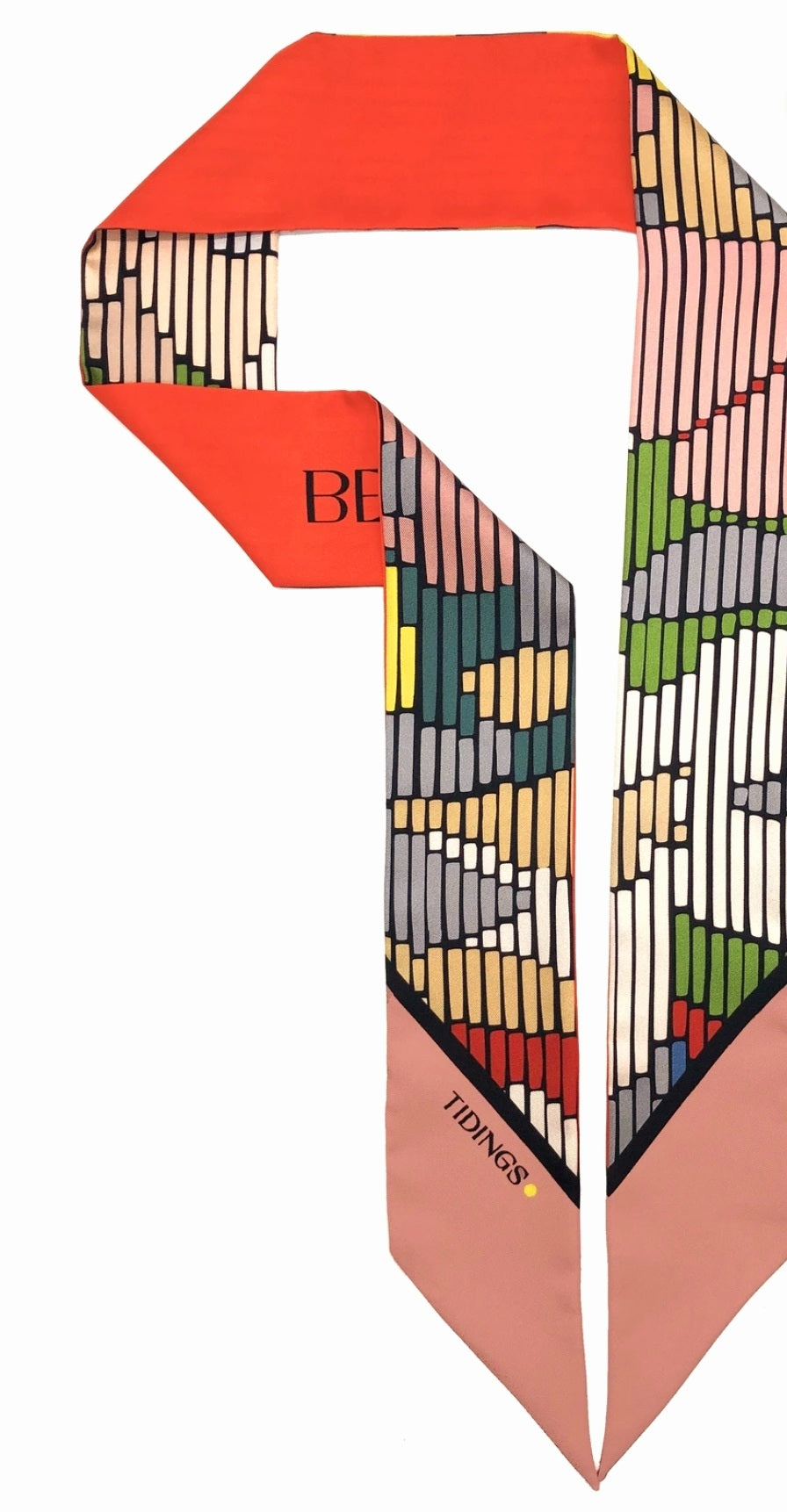 Tidings "BE -YOU-TIFUL" Twilly Scarf