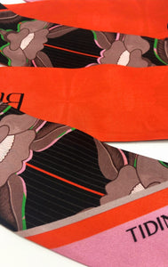 Tidings "Bloom With Grace" Silk Scarf