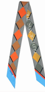 Tidings "Old Friends Shine Like Diamonds" Silk Scarf