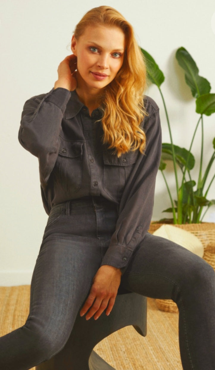 Reiko Nate Black Jeans