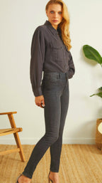 Reiko Nate Black Jeans