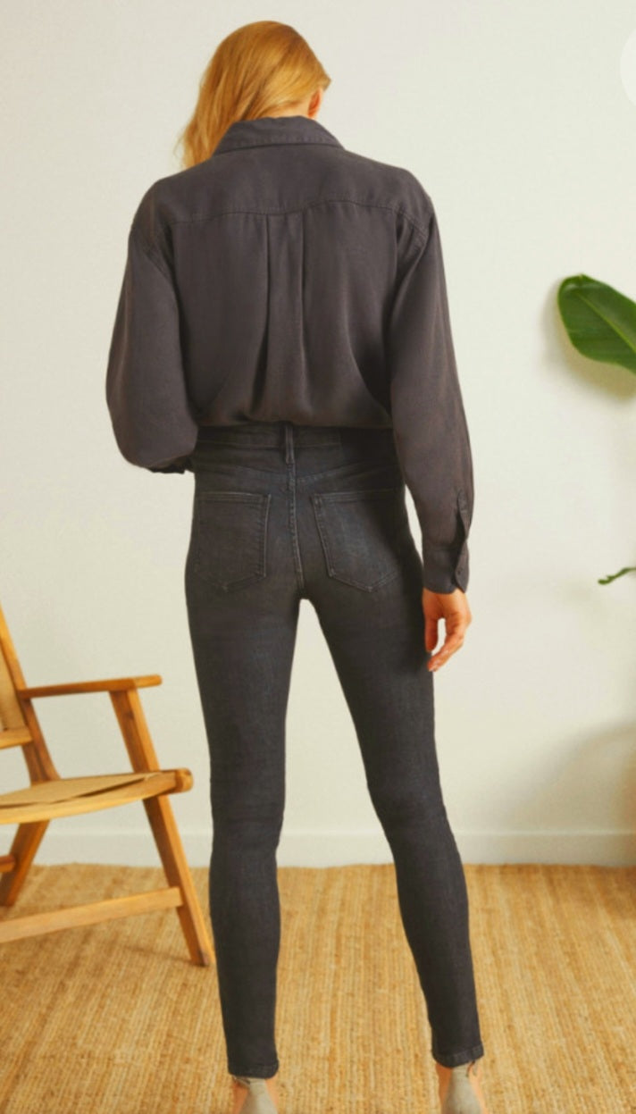 Reiko Nate Black Jeans