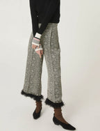 Beatrice B Graphic Print Trousers