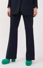 Load image into Gallery viewer, Ottodame Navy Flare Trousers
